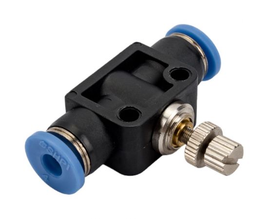 Фитинг-дроссель (пневмодроссель) цанговый 4 мм SHPI SCF 04 – изображение 5