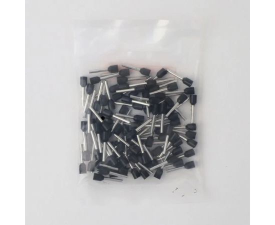 Наконечник-гильза TDM е1512 1,5мм2 с изолированным фланцем (100шт) SQ0512-0020 – изображение 3