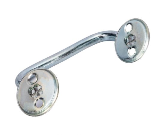 Ручка-скоба STARFIX 80 мм белый цинк SMP-20448-1 – изображение 2