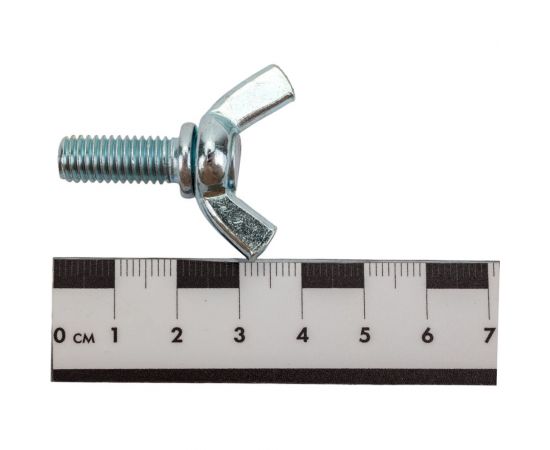 Барашковый винт ZAMETAL М8x20, DIN 316, оц., уп. 100 шт. ZA102071 – изображение 4