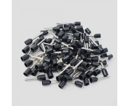 Наконечник-гильза TDM е1512 1,5мм2 с изолированным фланцем (100шт) SQ0512-0020 – изображение 2