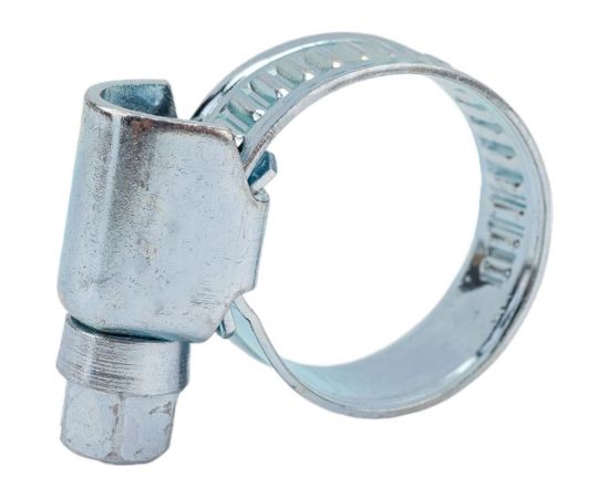 Червячный хомут СВК оцинкованная сталь, w1/9 мм, 12-20 мм SVK-GW1020 – изображение 2