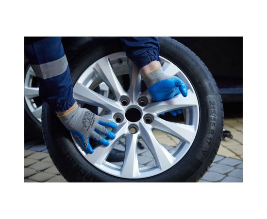 Полиэфирные перчатки с нитрильным покрытием СВС OILRESIST 1 пара, р.10 nl13nt nl13nt_10 – изображение 4