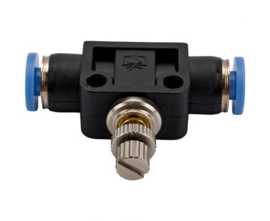 Фитинг-дроссель (пневмодроссель) цанговый 4 мм SHPI SCF 04 – изображение 4