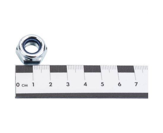 Самоконтрящаяся гайка Tech-Krep DIN 985, цинк, М10 200 шт. 125194 – изображение 2