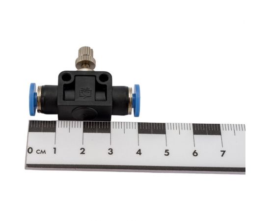 Фитинг-дроссель (пневмодроссель) цанговый 4 мм SHPI SCF 04 – изображение 3