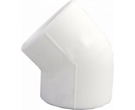 Угольник VALFEX PP-R Дн 90х45°, белый 10107090 127-0572 