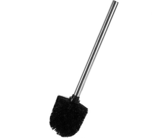 Ершик для туалета FORA черный, с металлической ручкой FOR-WC002 