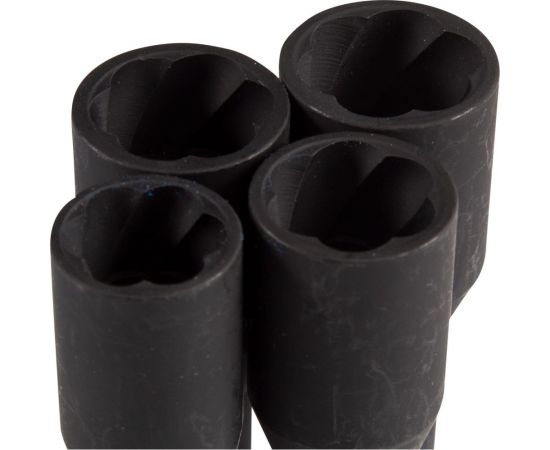 Набор торцевых ключей для поврежденных гаек и болтов 1/2""DR, 17, 19, 21, 22 мм, 5 предметов KING TONY 9TD165MR – изображение 4