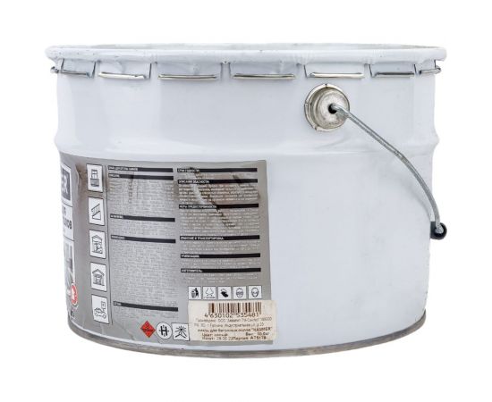 Эмаль акриловая для бетонных полов Hammer серая 10 кг ЭК000141562 – изображение 5