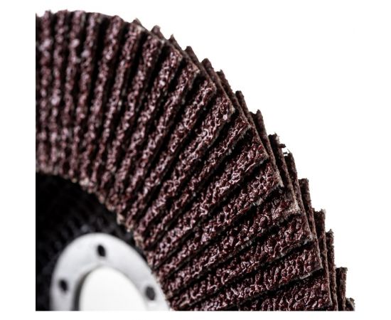 Диск наждачный лепестковый для УШМ (125х22,2 мм; Р24) FIT IT 39550 – изображение 3