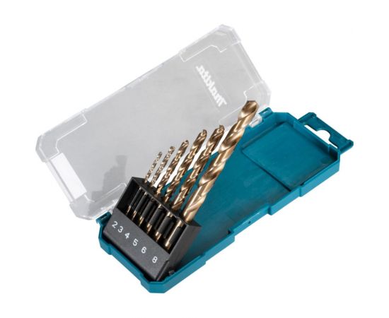 Набор сверл (6 шт.; 2,3,4,5,6,8 мм; HSS-Co) Makita D-75758 – изображение 3