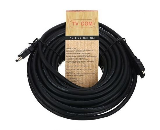 Цифровой кабель TV-COM HDMI19M to HDMI19M, V1.4+3D, 15m CG150S-15M – изображение 3