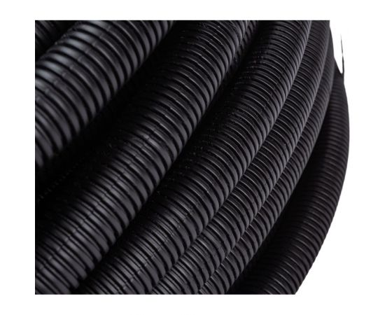 Гофрированная труба ПНД ZITEG D25мм (25/21) цвет черный, 100м. 7930108870928 – изображение 3