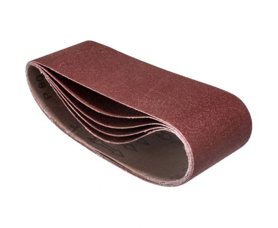 Лента шлифовальная (76x533 мм; Р 80; 5 шт.) Калибр 00000030407 – изображение 3