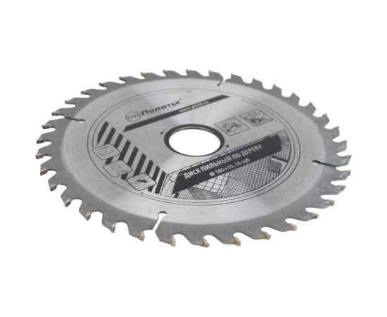Диск пильный по дереву (185х30 мм, 36 зубьев) Политех 5335185 – изображение 4