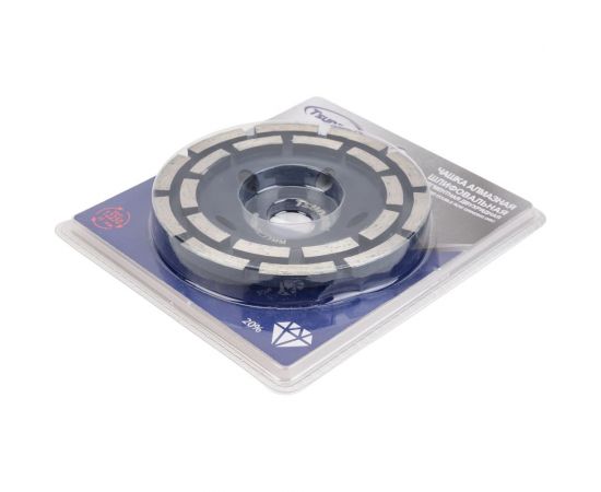 Чашка алмазная по бетону двухрядная, 125x22.23 мм Tsunami DD0101125022000 – изображение 3