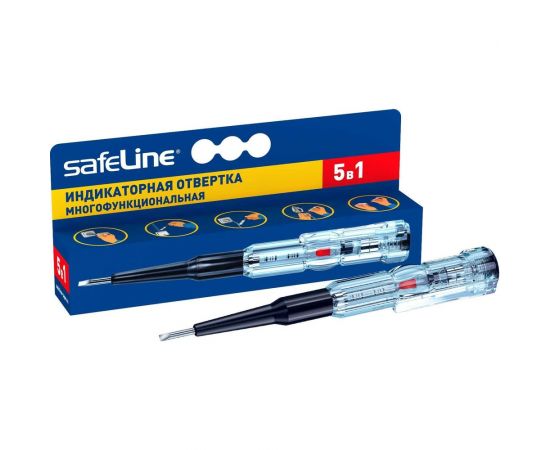 Индикаторная отвертка многофункциональная Safeline MS-18 11692 