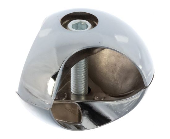 Держатель краб Tech-Krep для 2-х труб хром 1 шт - пакет 127425 