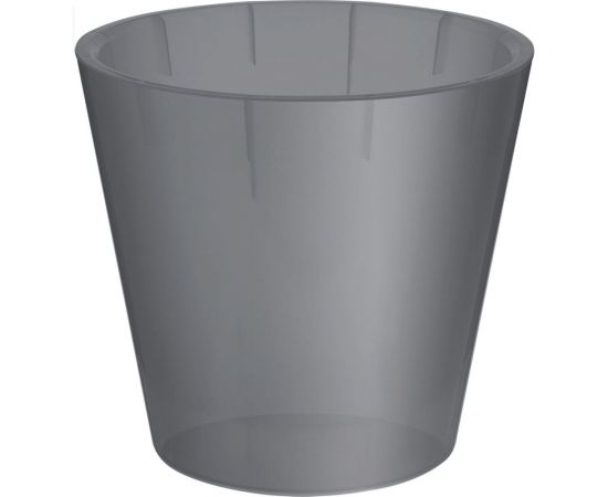 Горшок для орхидей Idiland D 160 мм, 1.6 л, с дренажной вставкой, серый перламутр 221608135/02 