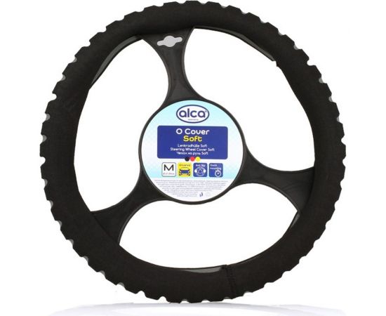 Чехол на руль Alca SOFT перфорированный, 37-39 см, серый 596200 