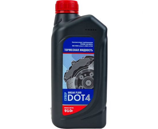 Тормозная жидкость NIAGARA ЛП Супер ДОТ-4, 910 г лп005000019 