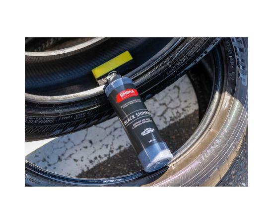Чернитель шин с черным мерцанием SHIMA DETAILER BLACK SHIMMER 500 мл 4603740921251 – изображение 2