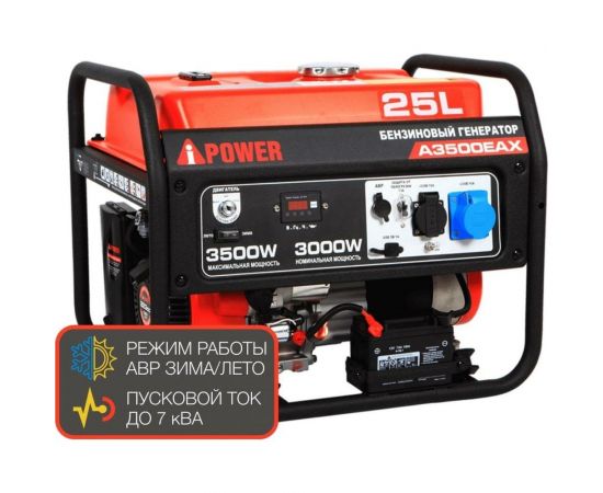 Бензиновый генератор A-iPower A3500EAX 20117 – изображение 2