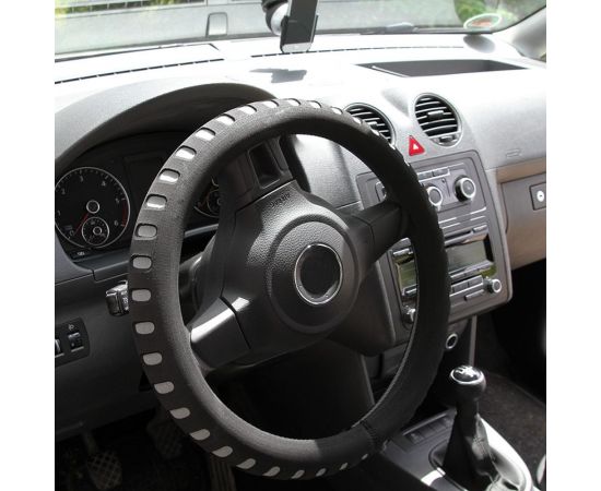 Чехол на руль Alca SOFT перфорированный, 37-39 см, серый 596200 – изображение 3