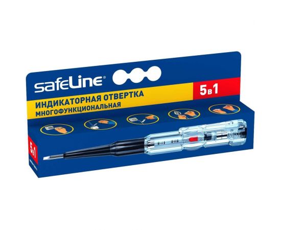 Индикаторная отвертка многофункциональная Safeline MS-18 11692 – изображение 4