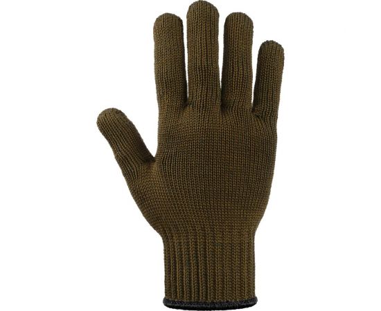 Трикотажные перчатки Фабрика перчаток, 2-слойные, с ПВХ, 7.5 класс, 6 нитей, оливковые, р.ХL/10 6-75-2С-ОЛ-(XL) – изображение 7