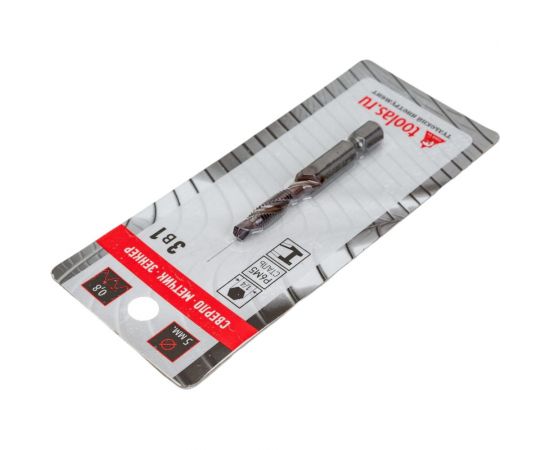 Метчик/сверло/зенкер 3 в 1 TOOLAS М5x0,8 00013152 – изображение 2