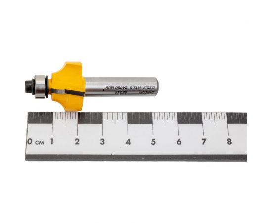 Фреза кромочная калевочная (22.3х12.5 мм; R4.8 мм; хвостовик 8 мм) Энкор 46246 – изображение 2