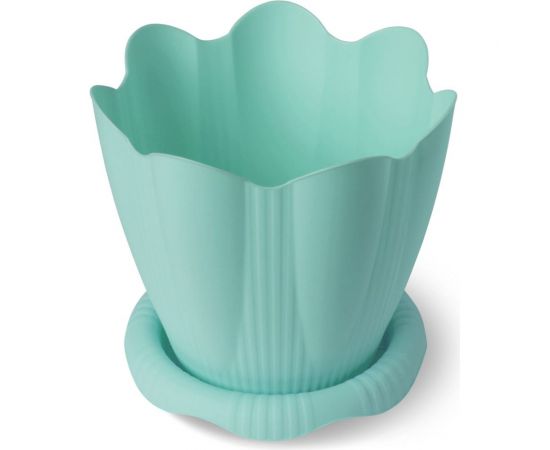 Горшок с поддоном Martika Эдельвейс 0.65л, диам. 12 см, колор С190К 