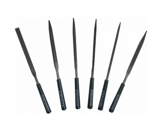 Набор надфилей Rockforce L-160 мм, 4 мм, 6 предметов RF-6161 