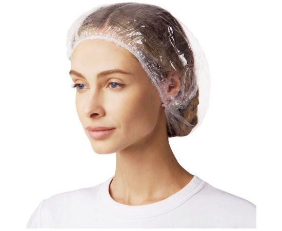 Шапочка для душа SMZ 100 штук в упаковке ГПШДД-100/1500 