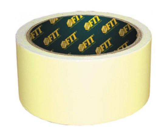 Двухсторонняя клеящая лента FIT IT укрепленная тканью 48 мм х 25 м 11835 