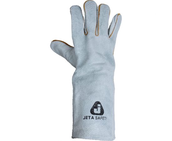 Удлиненные краги сварщика с подкладкой Jeta Safety 40 см JWK1401-XL 