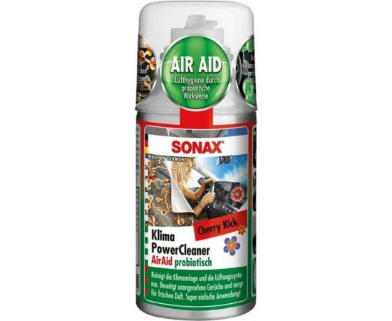 Очиститель системы кондиционирования для автомобиля SONAX с пробиотиком вишневый удар 0,1л 323700 – изображение 4