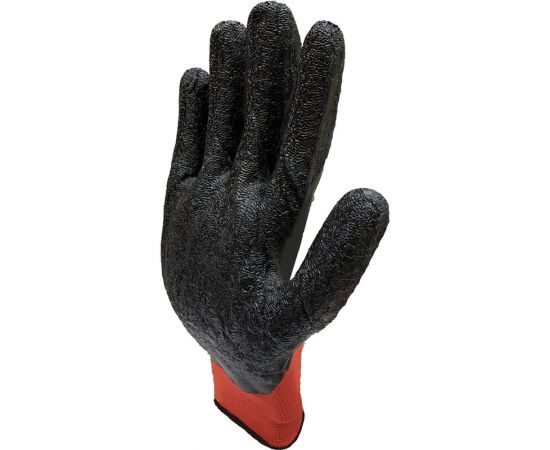 Рабочие нейлоновые перчатки Master-Pro® ТОРРОН с рельефным латексным покрытием, 1 пара 3513-NLA – изображение 3