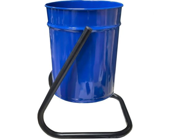 Уличная урна ПРОФМЕТСТИЛЬ синяя Арт 399 – изображение 5