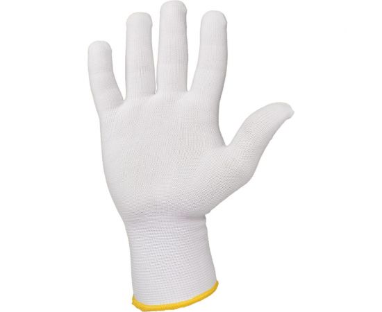 Легкие бесшовные перчатки из нейлона Jeta Safety размер XL/10, 12 пар JS011n-XL – изображение 3
