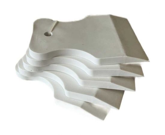 Резиновый белый шпатель SKRAB 60мм 5шт. 27186 – изображение 2