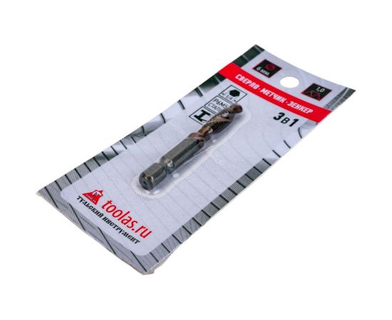 Метчик/сверло/зенкер 3 в 1 TOOLAS М6x1,0 00013013 – изображение 3