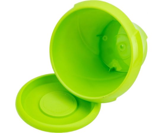 Кашпо Martika Флориана с поддонником, 0.3 л, диам. 100 мм, салатовое С383САЛ – изображение 2