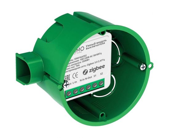 Умный модуль выключателя Roximo Zigbee (реле) SRM16AZ02 – изображение 5
