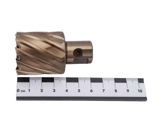 Сверло корончатое (35х30 мм; Weldon 19) LENZ LZHS-035 – изображение 2