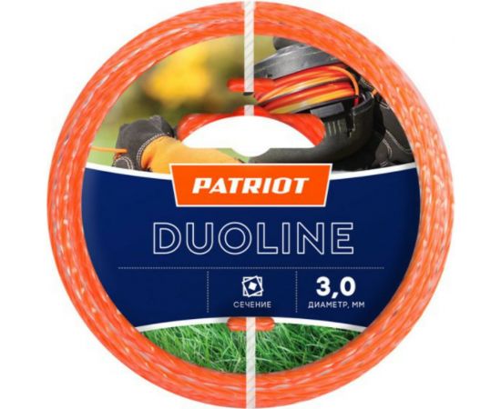 Леска Duoline (3.0 мм; 400 м; скрученный квадрат) PATRIOT 805401191 