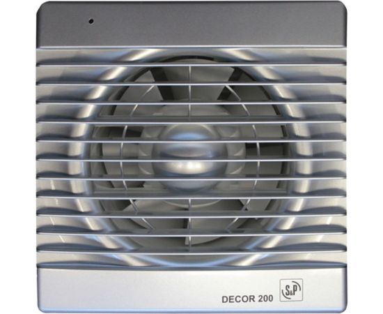 Вентилятор Soler&Palau Decor 200C SILVER 