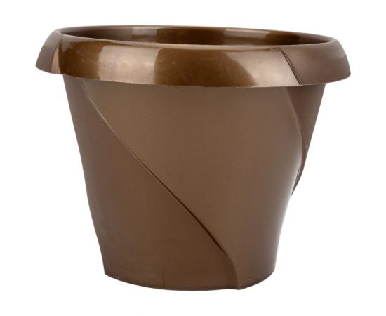 Кашпо Martika Флориана с поддонником, 2.8 л, диам. 215 мм, золотое С386ЗОЛ 